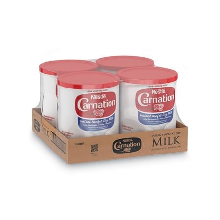 Nestle Instant Nonfat Dry Milk, Unsweetened, 22.75 Oz Canister, 4PK 22928CT